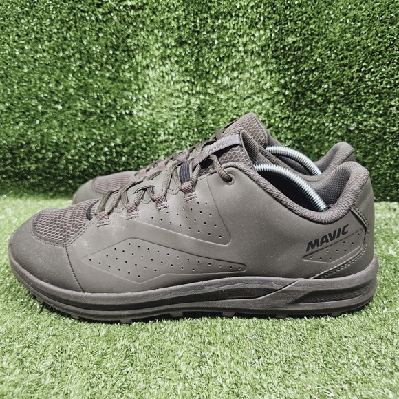 Mavic XA Khaki Mountain Bike Athletic Clip On Sneakers Mens Size 12.5 - Picture 4 of 11